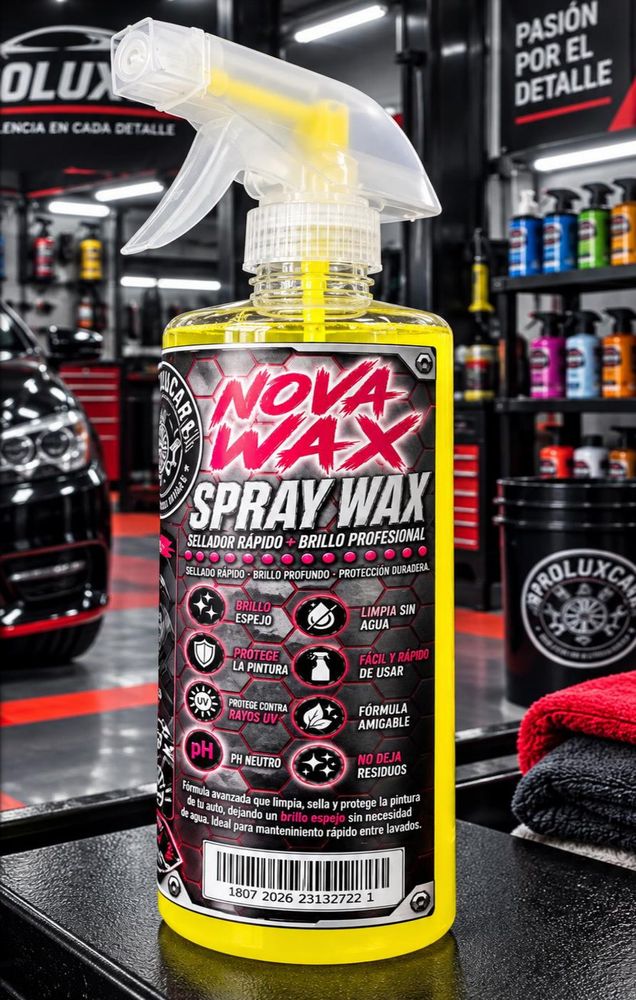 Cera líquida Nova Wax de Proluxcar